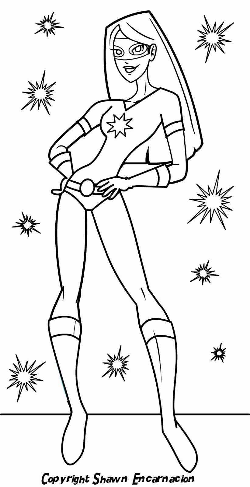 Female Superhero Coloring Pages Inspirational Superhero Girls Coloring Pages Coloring Home