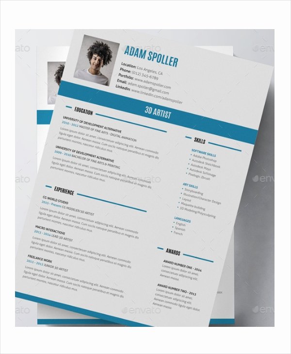 Fine Artist Resume Template Awesome 16 Artist Resume Examples Pdf Doc