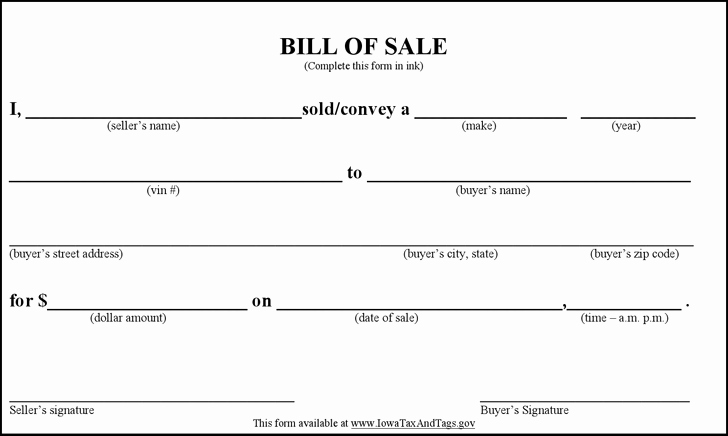 Firearm Bill Of Sale Florida Beautiful Bill Of Sale form Template