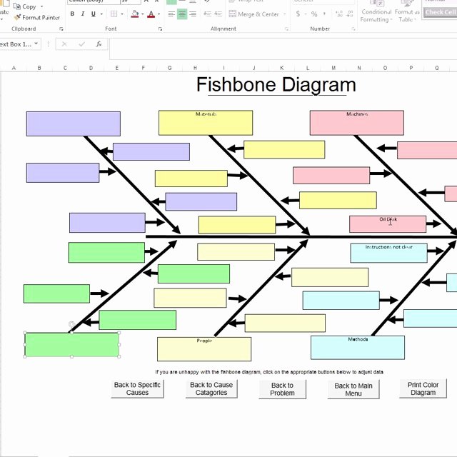 Fishbone Diagram Template Doc Best Of Fishbone Diagram Template In Excel