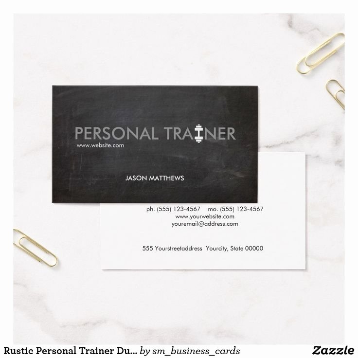Fitness Trainer Business Cards Beautiful Best 25 Personal Trainer Business Cards Ideas On Pinterest