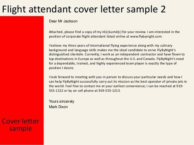 Flight attendant Cover Letter Awesome Flight attendant Cover Letter