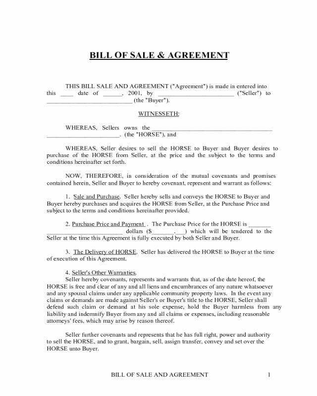 Florida Gun Bill Of Sale New 2019 Bill Of Sale form Fillable Printable Pdf &amp; forms