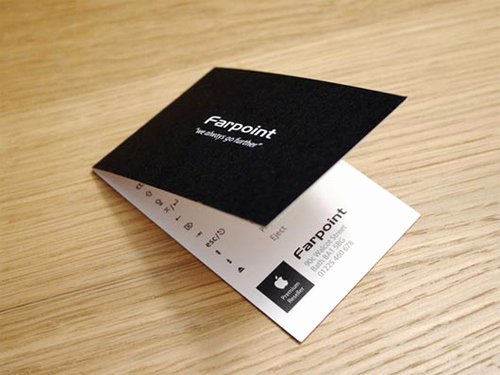 Folded Business Cards Template Best Of Folded Business Cards Design