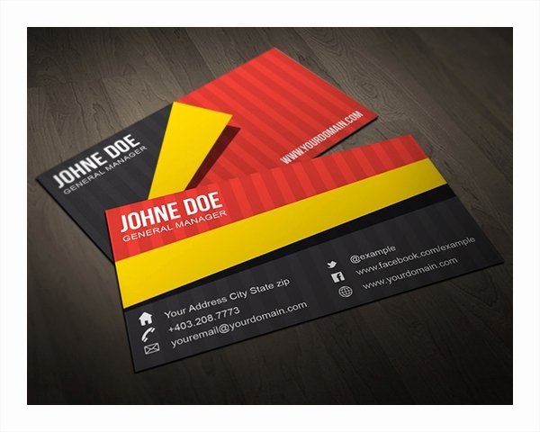 Folded Business Cards Template Elegant 22 Folded Business Cards Psd Ai Vector Eps