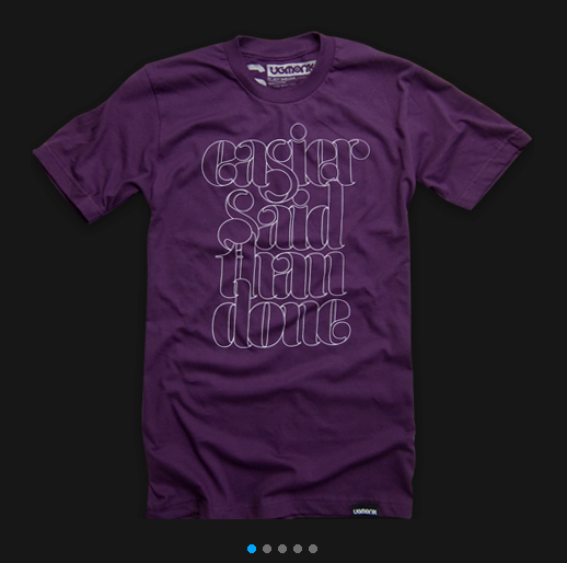 Font for T Shirt Awesome Ugmonk T Shirts Keeping It Simple with Fonts