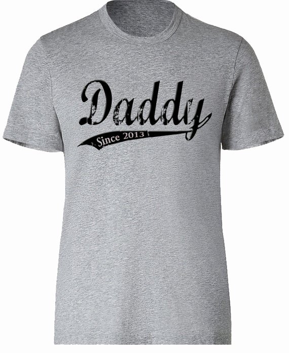 Fonts for T Shirts Awesome Items Similar to Daddy Tshirt Vintage Distressed Old School Font Mens T Shirt You Pick