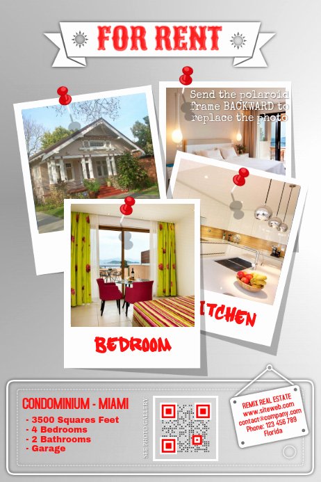 home rental flyer template