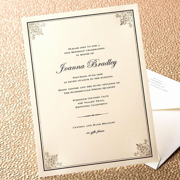 Formal Dinner Invitation Wording New Etiquette A Perfectly Proper Invitation for Every soiree Style