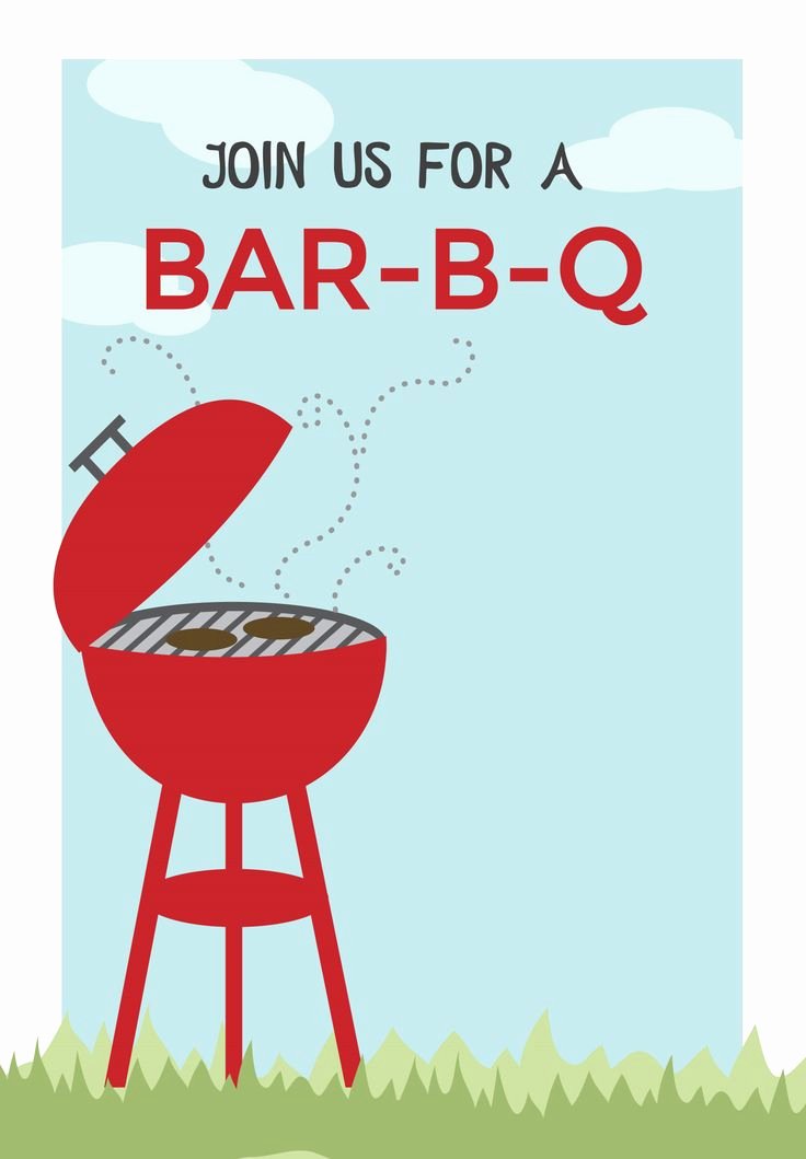Free Bbq Flyer Template Elegant Bbq Cookout Free Printable Bbq Party Invitation Template