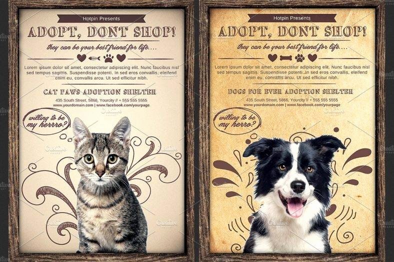 Free Dog Walking Flyer Template Inspirational 15 Pet Flyer Designs &amp; Templates Psd Ai Indesign Word