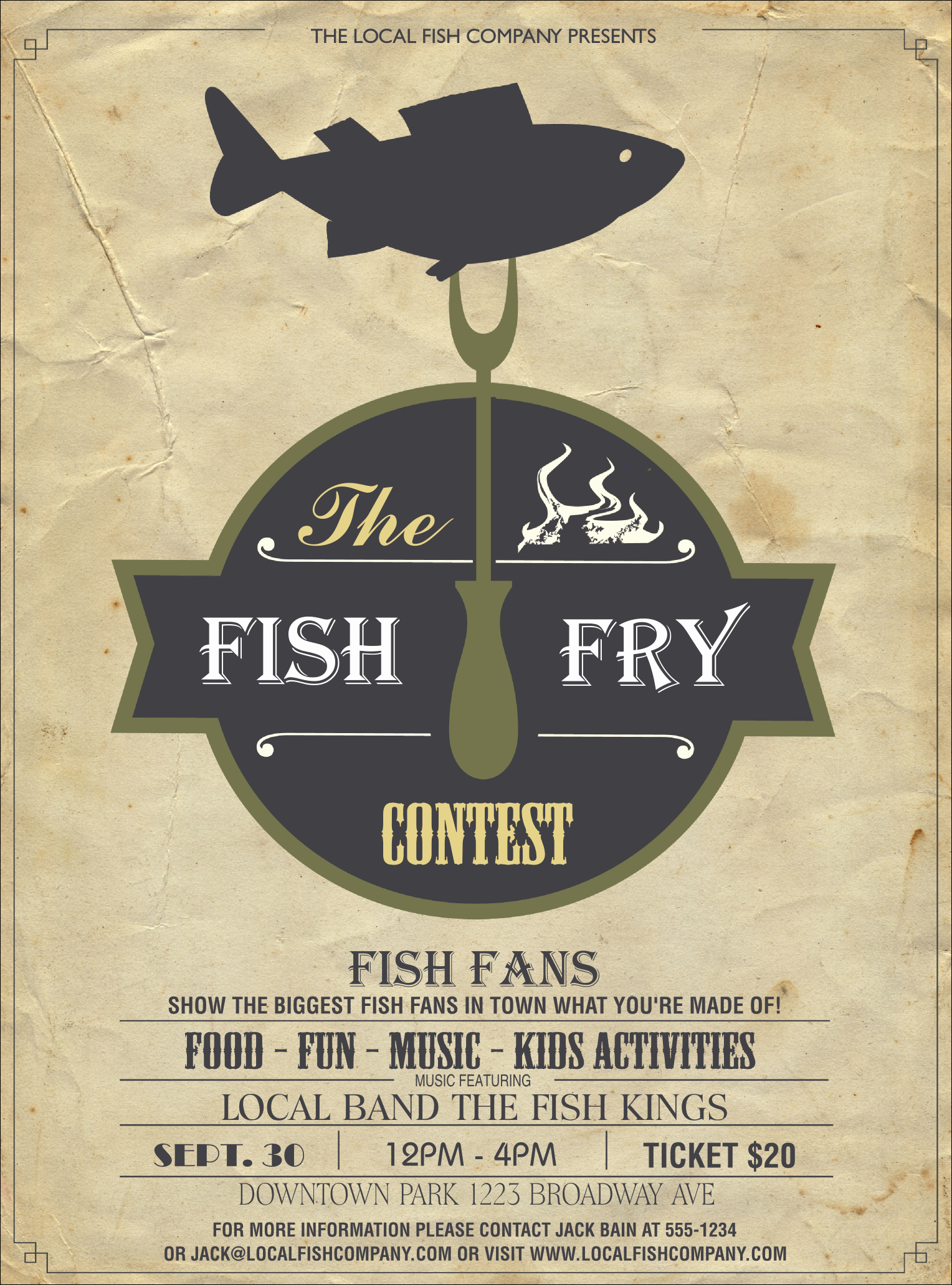 Free Fish Fry Flyer Template Luxury Fish Fry Flyer