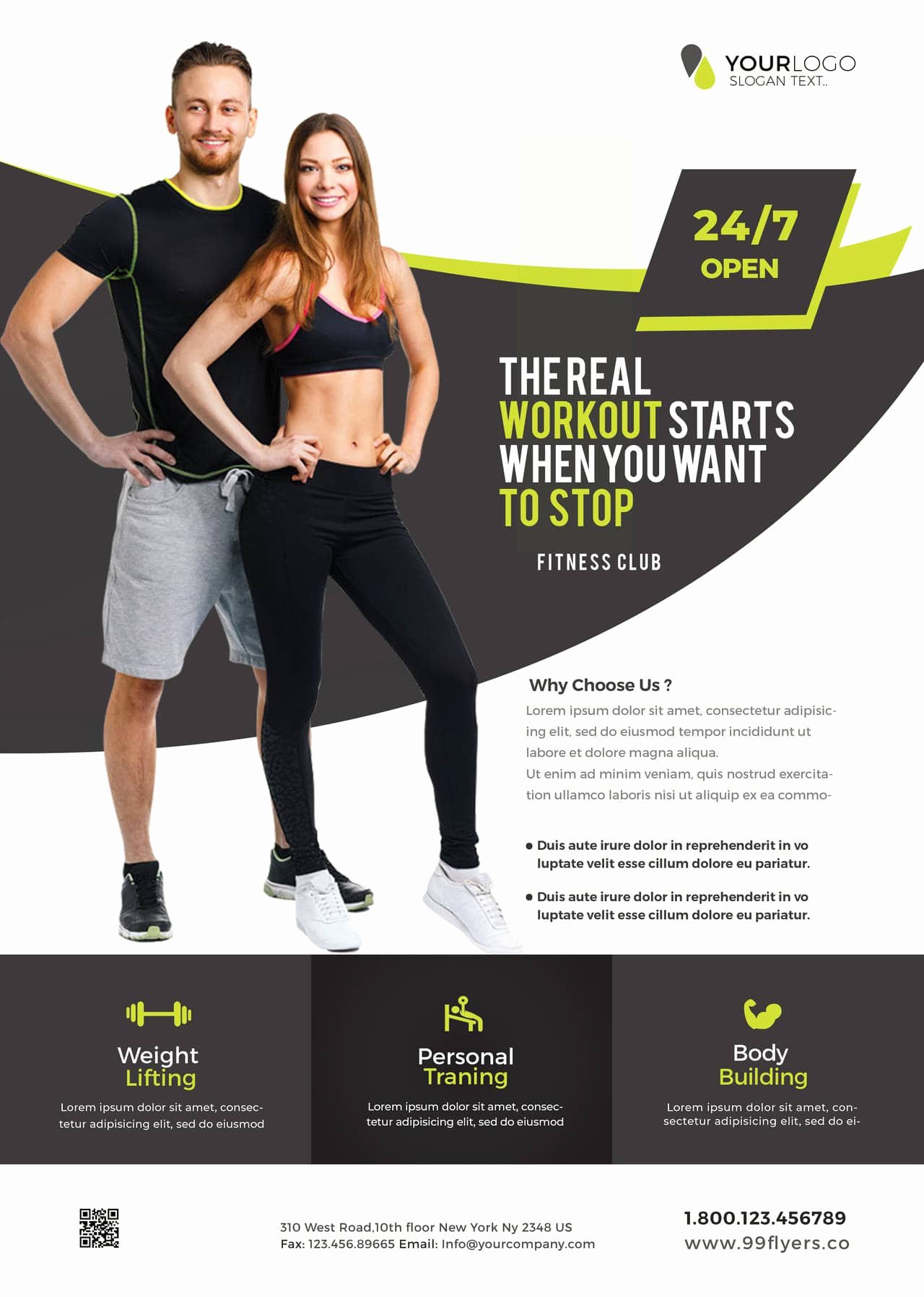 Free Fitness Flyer Template Unique Gym and Fitness Free Psd Flyer Template Free Psd Flyer Templates Brochures Mockup &amp; More