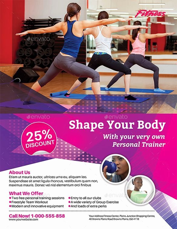 Free Fitness Flyers Templates Fresh 1000 Images About Dm &amp; Subscriptions On Pinterest