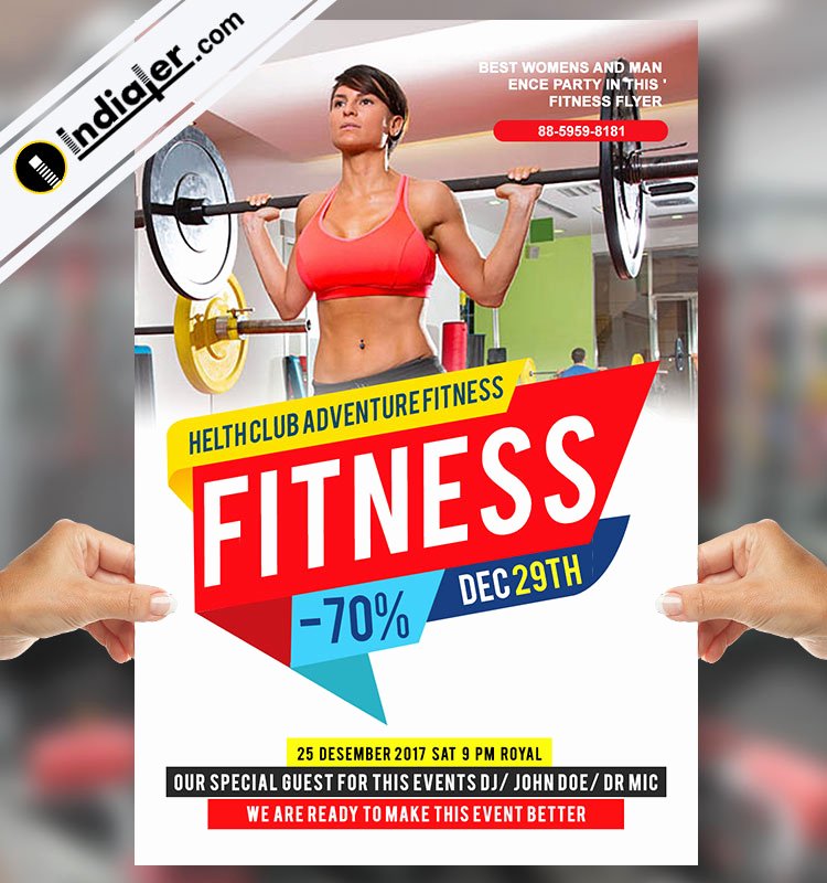 Free Fitness Flyers Templates Fresh Free Fitness Flyer Template Boundal Psd Indiater