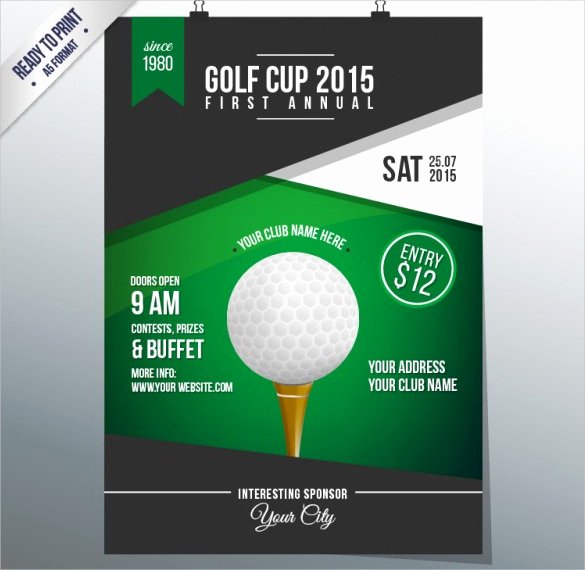 Free Golf Flyer Templates Fresh 41 Free Flyer Templates Psd Eps Vector format Download