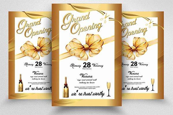 Free Grand Opening Flyer Template Inspirational 48 Grand Opening Flyer Templates Free &amp; Premium Psd Downloads