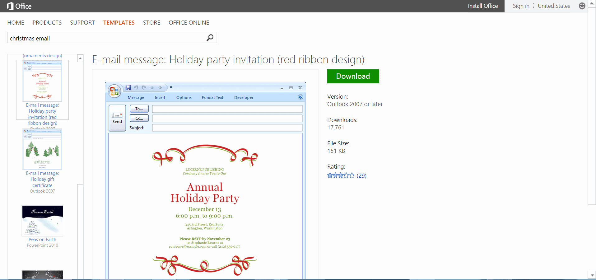 Free Holiday Email Templates New Microsoft S Best Free Diy Christmas Templates