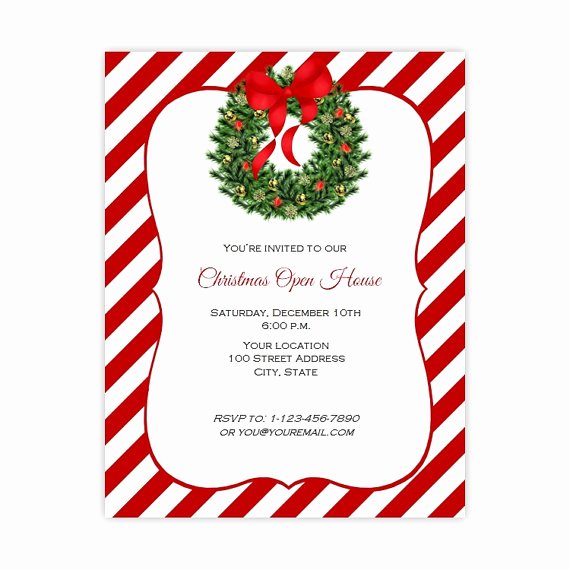 Free Holiday Flyer Template Unique Christmas Invitation Flyer Holiday Party Flyer 8 5 X 11