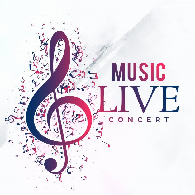 Free Music Poster Templates Best Of Music Live Concert Poster Flyer Template Design Vector