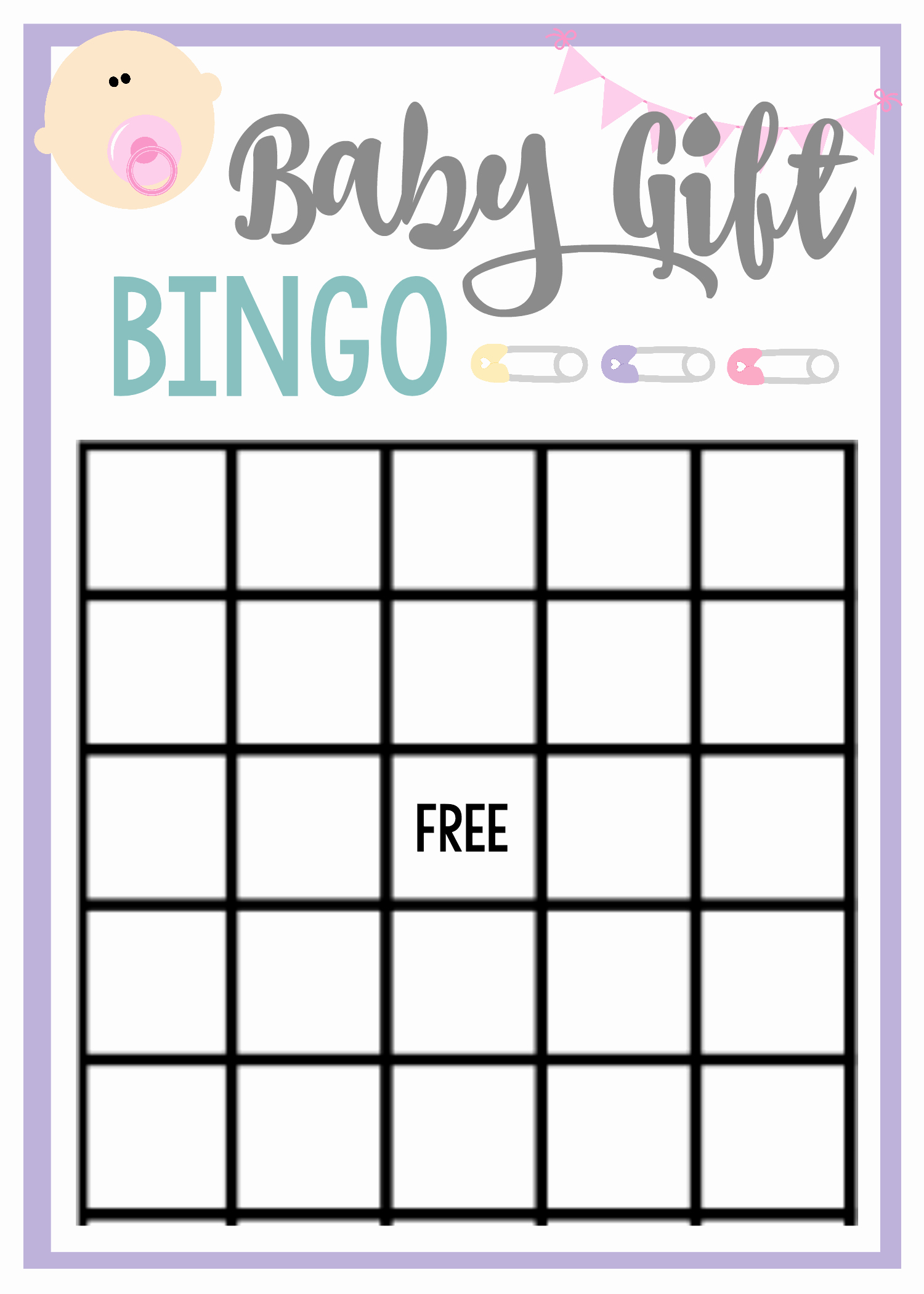 Free Printable Baby Shower Card Fresh Free Printable Baby Shower Games for Groups – Fun