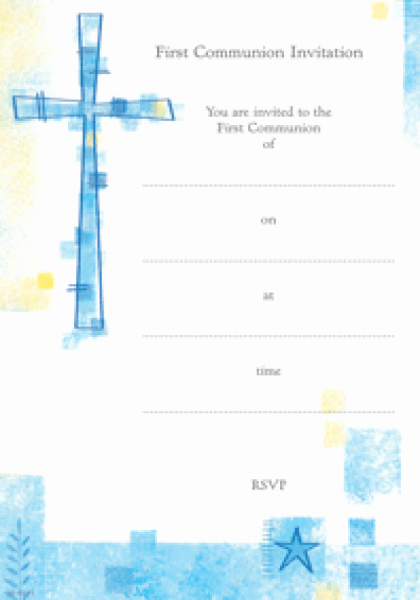 Free Printable Confirmation Cards Beautiful 20 Pack Munion Invitations Confirmation Invitations