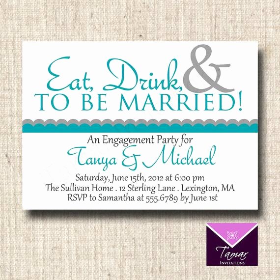 Free Printable Engagement Party Invitations Luxury Printable Engagement Party Invitation Card Mod Eat Drink and