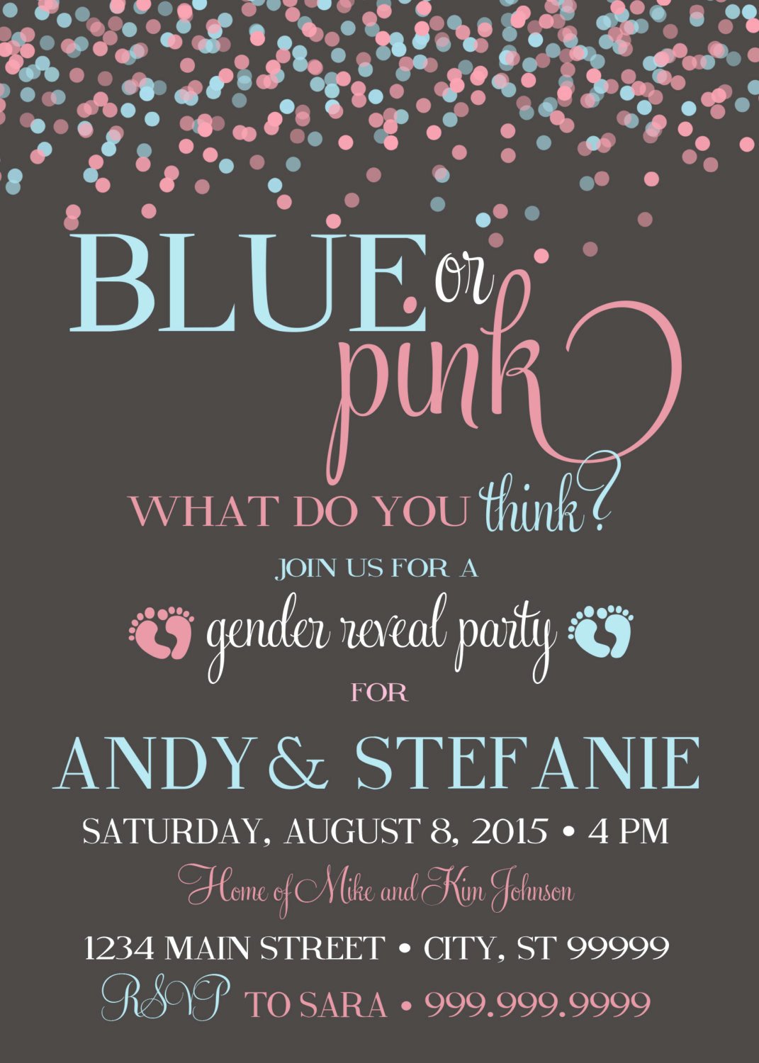 Free Printable Gender Reveal Invitations Luxury 10 Baby Gender Reveal Party Ideas Baby Shower