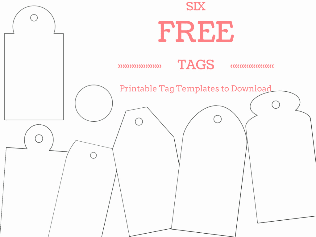 Free Printable Price Tags Template Elegant 6 Free Printable Gift Tag Templates