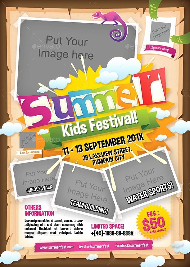 Free Summer Camp Flyer Template Elegant Flyer Templates Designed Exclusively for Summer Camps event Sports School Activities Family