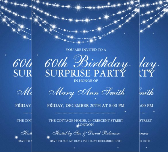 Free Surprise Party Invitations Unique 26 Surprise Birthday Invitation Templates – Free Sample