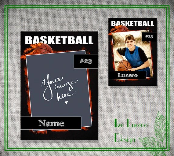 Free Trading Card Template Download Awesome Psd Basketball Trading Card Template