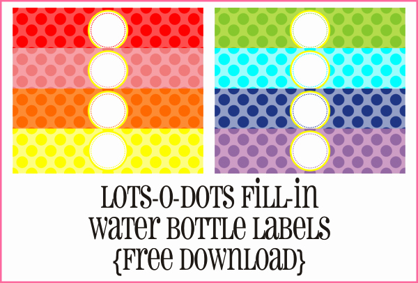 Free Water Bottle Labels Lovely the Crew Introducing Yra Rivera Piggy Bank Parties