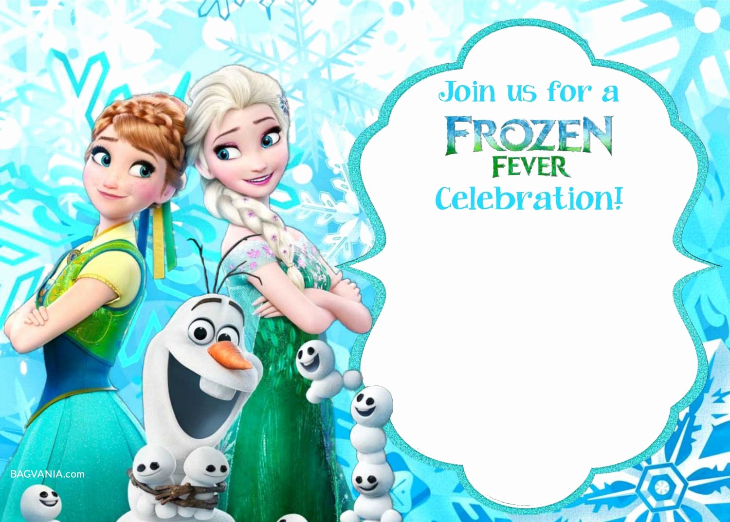 Frozen Birthday Invitations Cards Elegant Free Printable Frozen Invitation Templates – Bagvania Free Printable Invitation Template