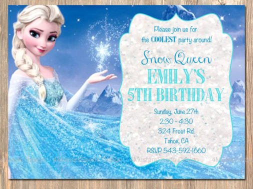 Frozen Invitation Template Free Download Best Of 12 Frozen Birthday Invitation Psd Ai Vector Eps