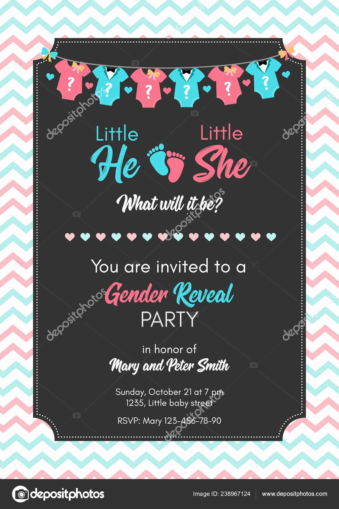Gender Reveal Invitation Templates Beautiful Royal Blue and Gold Baby Shower Invitation Templates