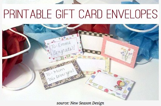 Gift Card Envelope Templates Best Of Free Printable Gift Card Envelopes Ftm