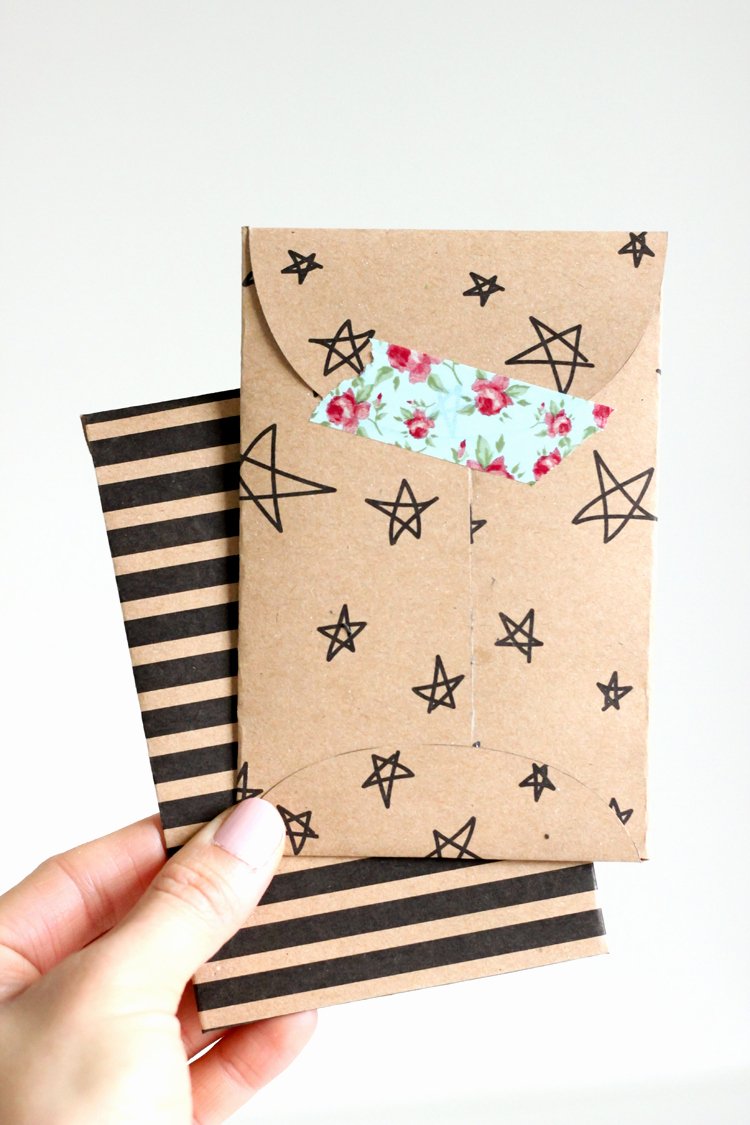 Gift Card Envelope Templates Lovely Kraft Paper Gift Card Envelope – Free Printable