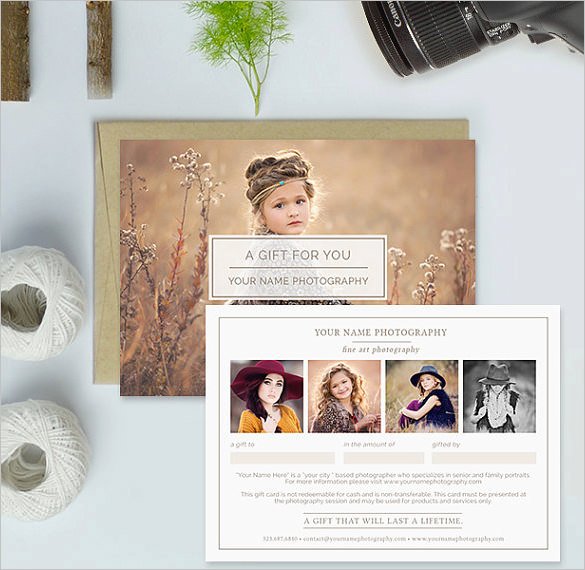 Gift Certificate for Photography Session Inspirational Graphy Gift Certificate Templates – 17 Free Word Pdf Psd Documents Download