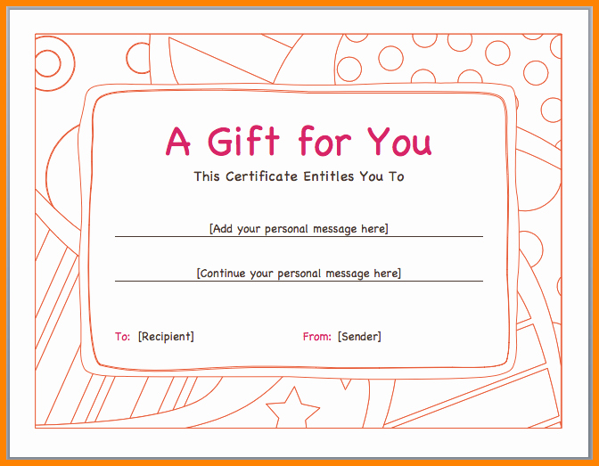 Gift Certificate Wording Examples Best Of Funny T Vouchers Templates