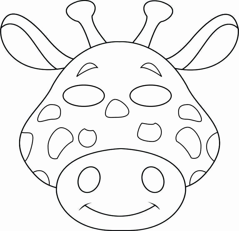 Giraffe Cut Out Template Best Of Image Result for Giraffe Mask Printable Classroom
