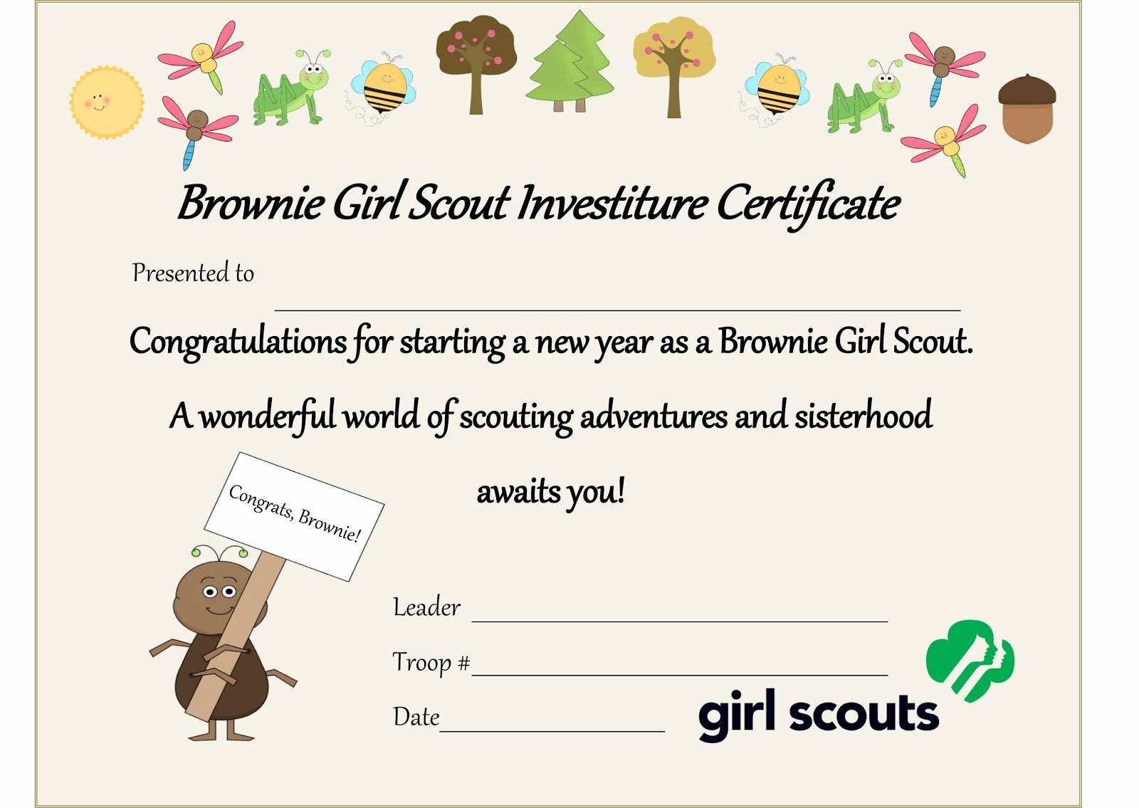 Girl Scout Bridging Certificates New A Mindful Momma Girl Scouting Momma
