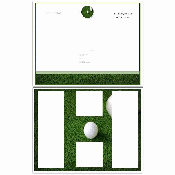 Golf Flyer Template Free Beautiful 10 Microsoft Publisher Brochure Golf Template Options Download &amp; Customize these Great Templates
