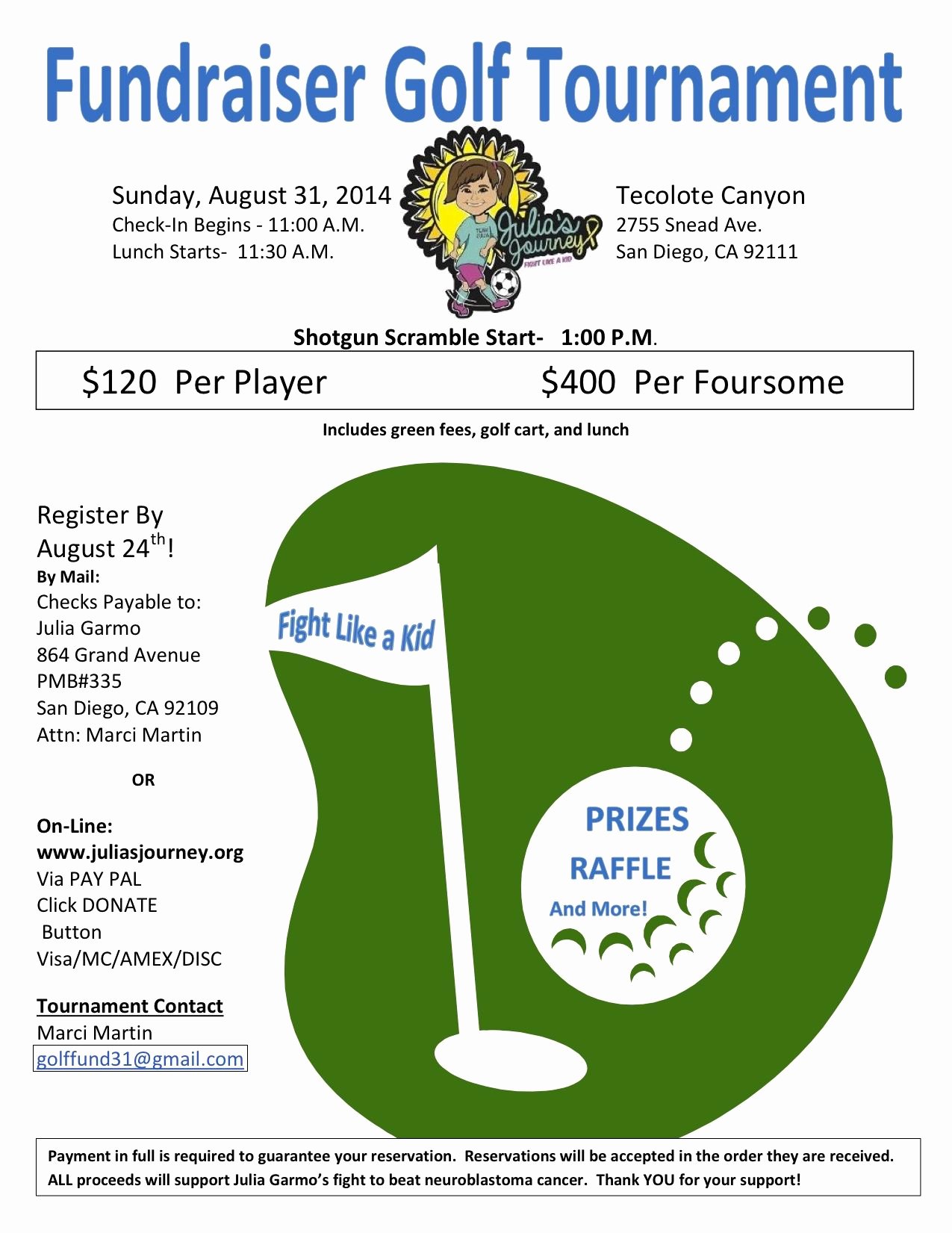 Golf tournament Flyers Template Lovely Julia S Journey Golf tournament Flyer 8 31 14