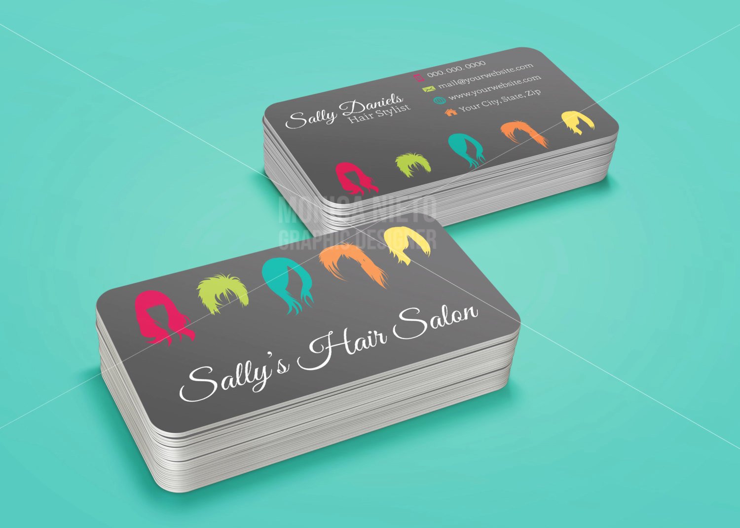 Hair Stylist Business Card Inspirational Printable Hair Salon Business Card Hair Stylist Business