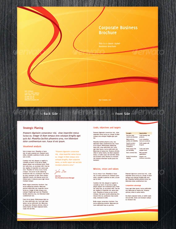 Half Page Flyer Template Free Awesome 30 Modern Business Brochure Templates Brochure