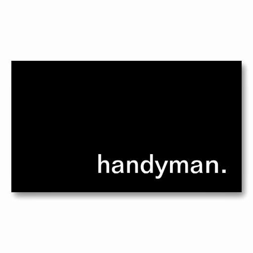 Handyman Business Cards Templates Free Luxury 17 Best Images About Handyman Cards On Pinterest