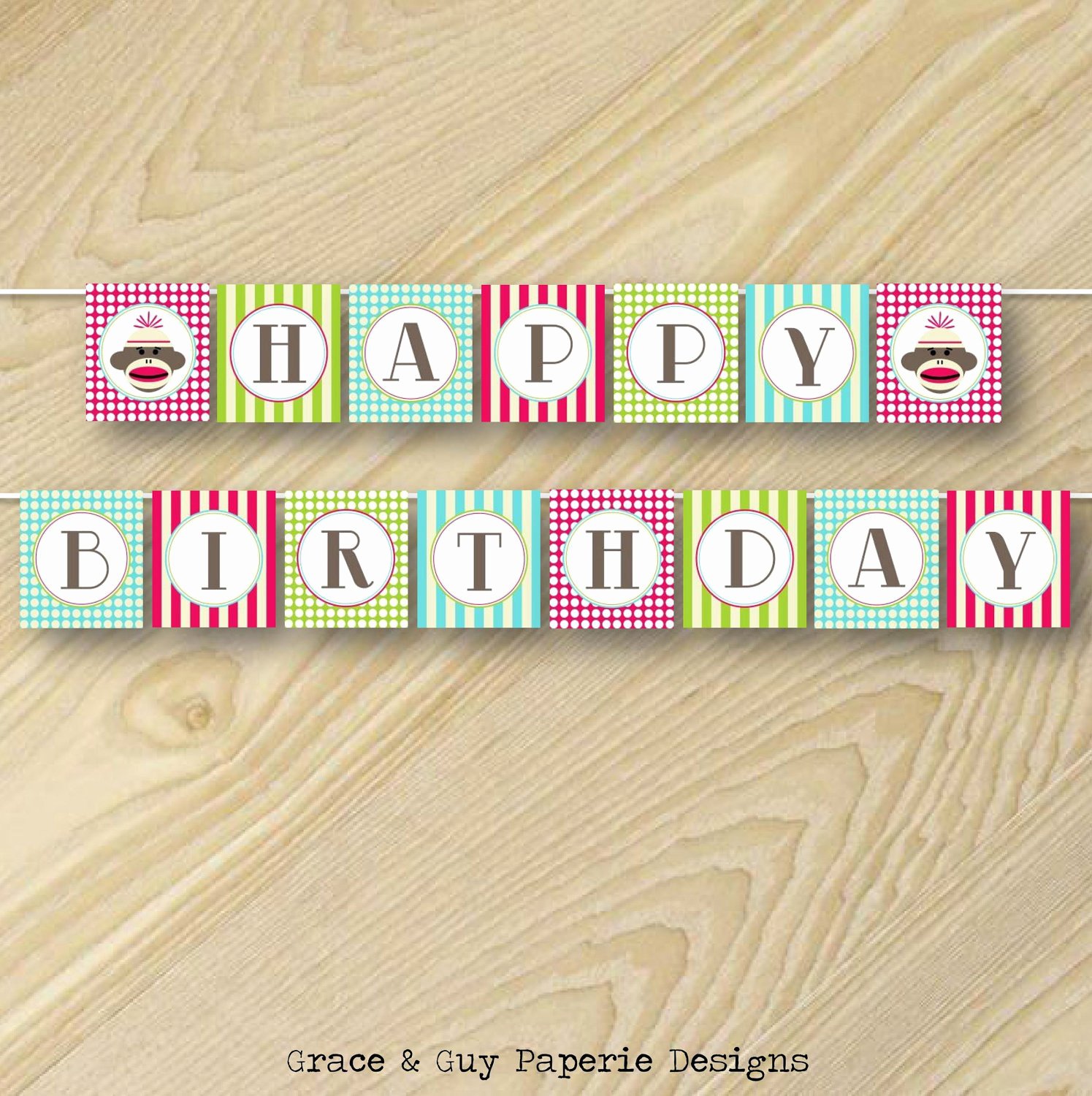 Happy Birthday Banner Design Unique Printable Happy Birthday Banner Design Vintage