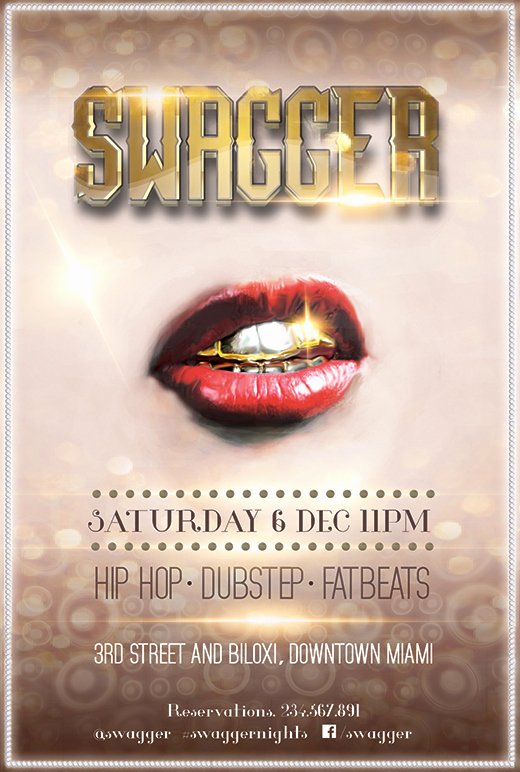 Hip Hop Flyers Templates Elegant Free Club event Flyers Download now From Nextdayflyers