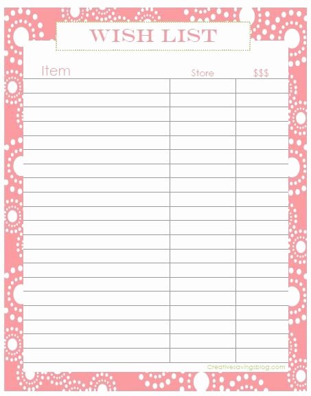 Holiday Wish List Template Unique Day 10 Make Finding the Perfect Gift Easy for Others Finding the Perfect Gift Series